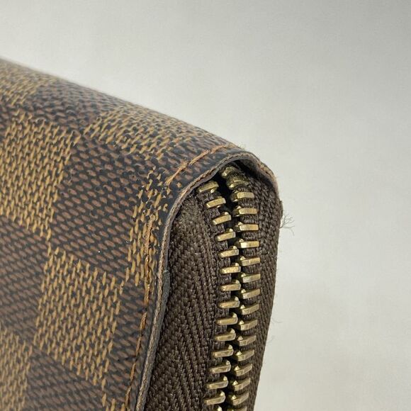 Louis Vuitton Long Wallet Damier Zippy Wallet N60015 Ebene Ladies - Picture 5 of 10